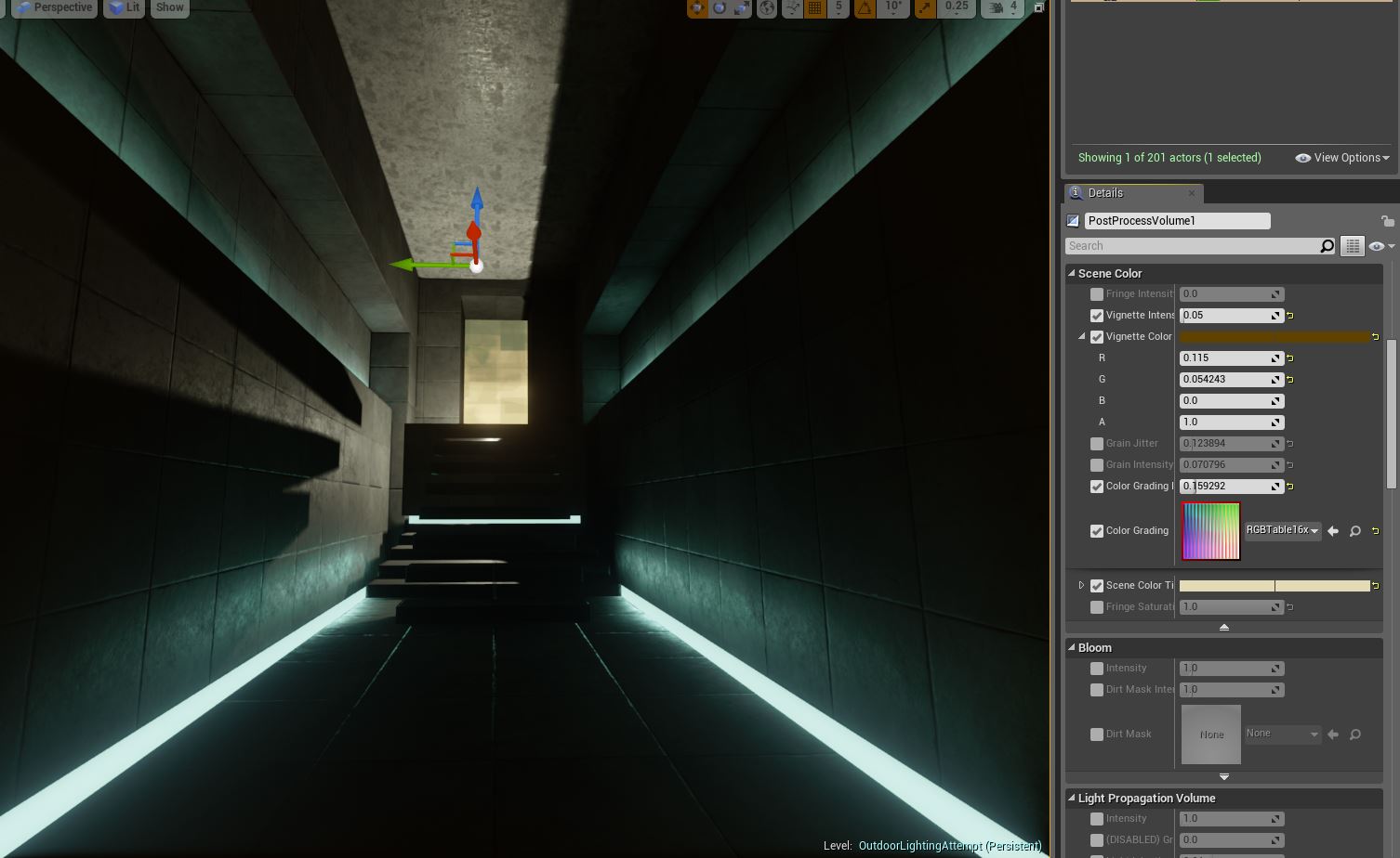 A Lighting and Post Processing Study in Unreal Engine 4