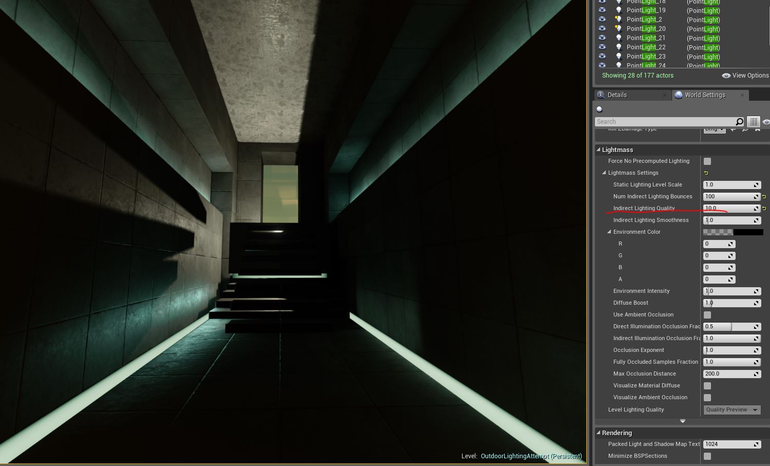 A Lighting and Post Processing Study in Unreal Engine 4