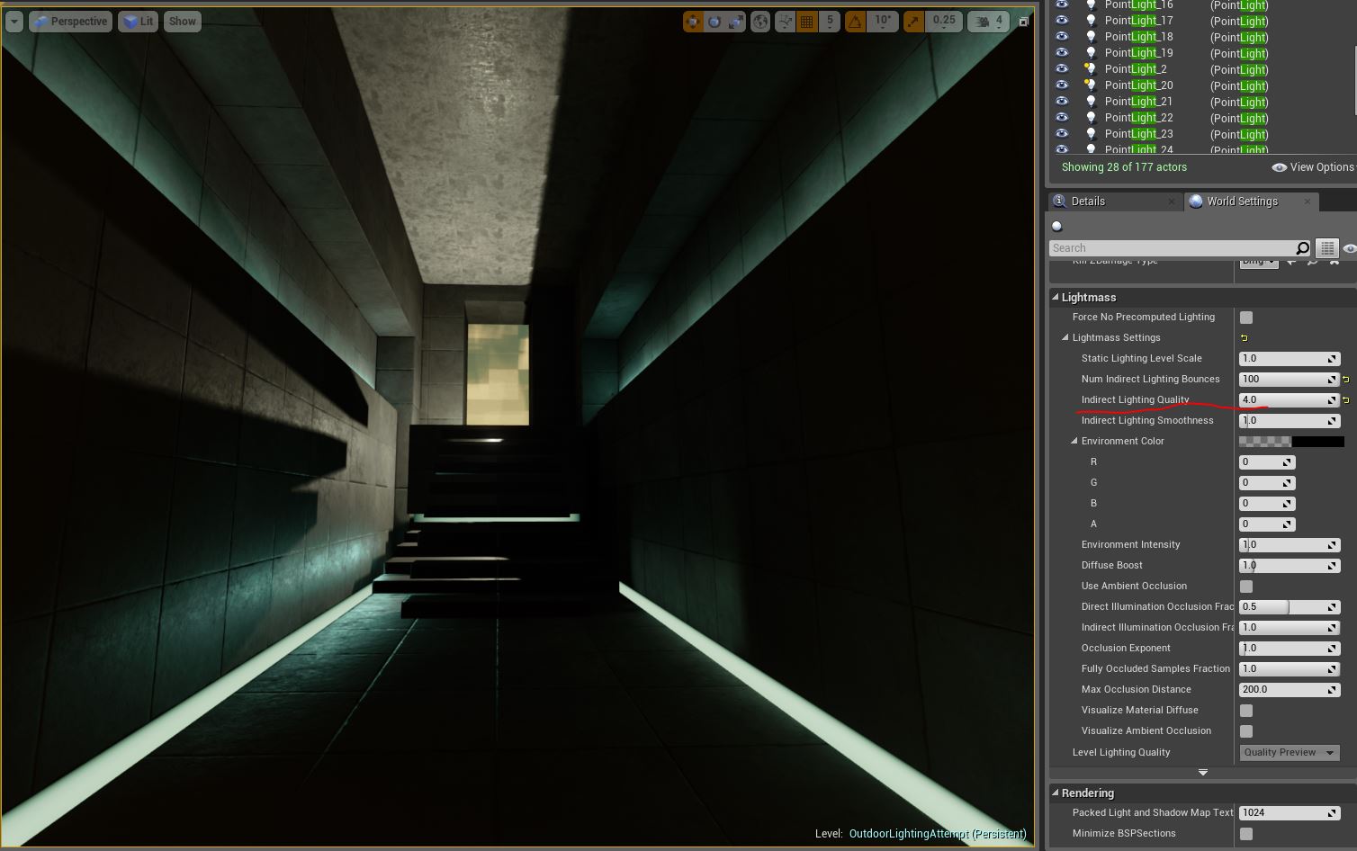 A Lighting and Post Processing Study in Unreal Engine 4