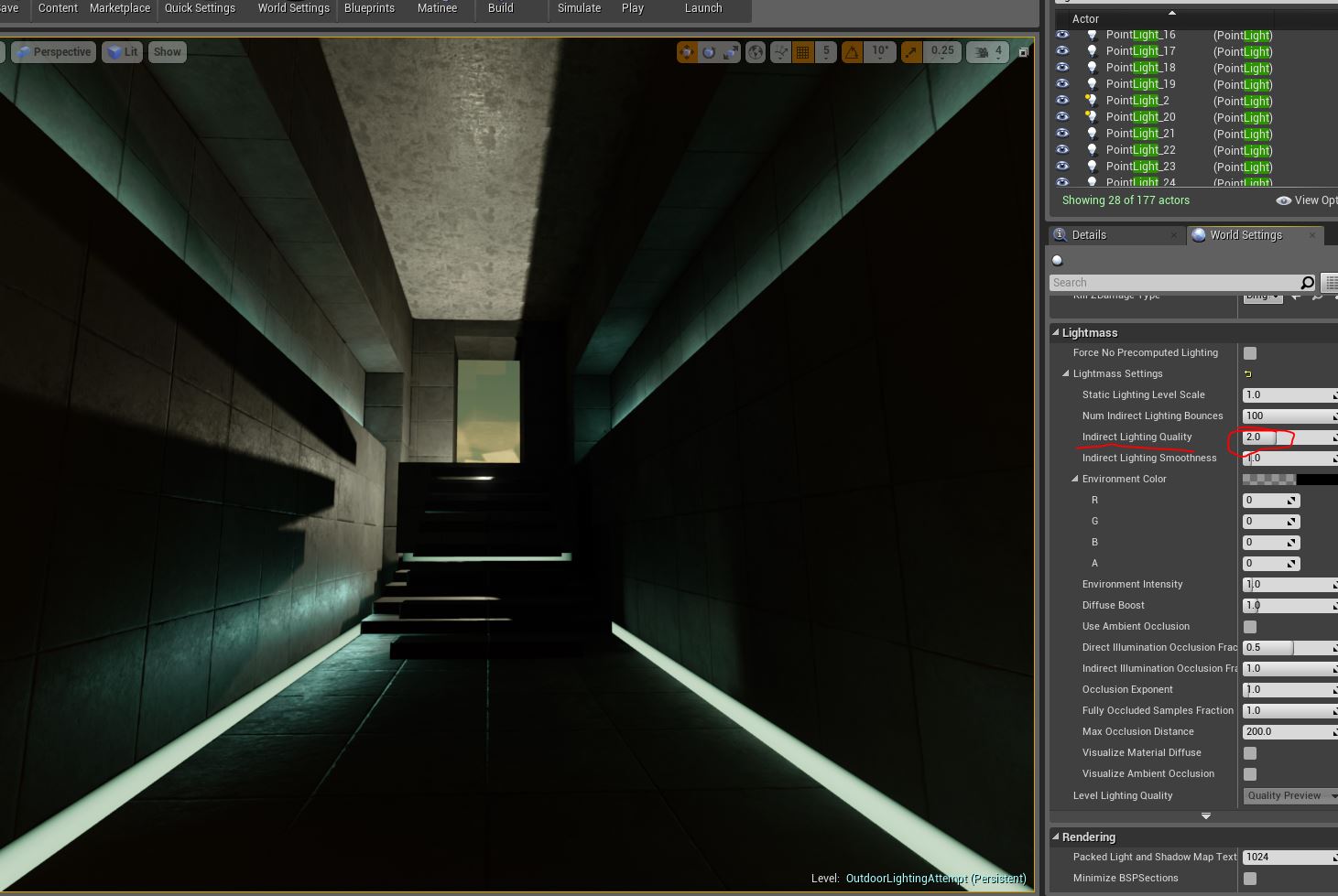 A Lighting and Post Processing Study in Unreal Engine 4