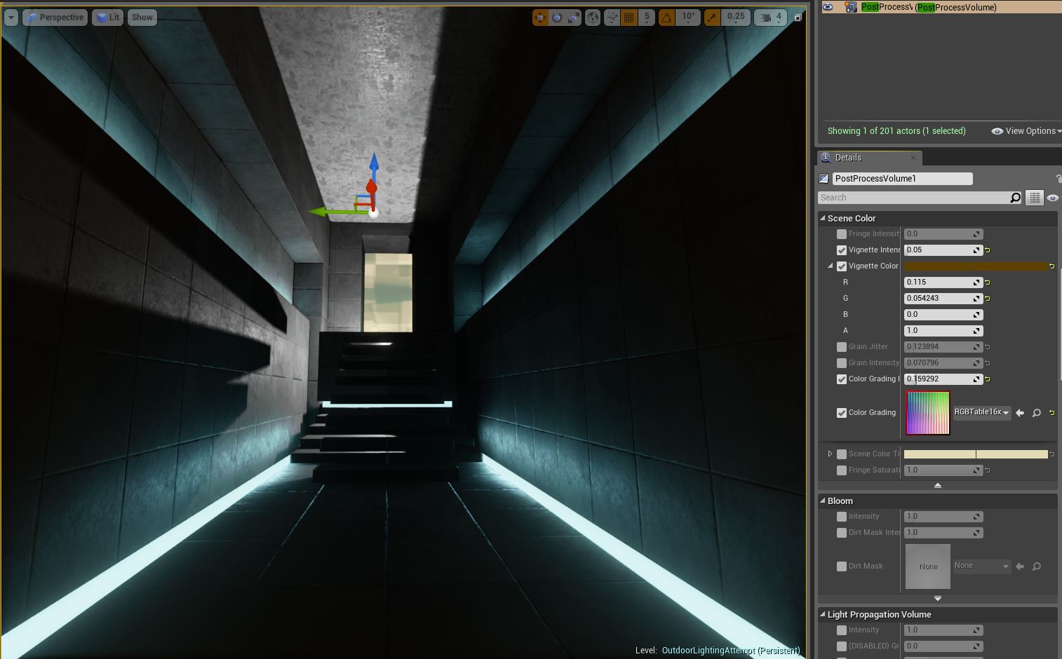 A Lighting and Post Processing Study in Unreal Engine 4