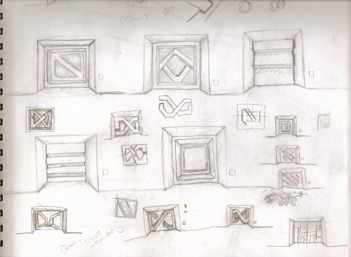 Concept Art Dump 2 (Doors Lotsa' Doors)